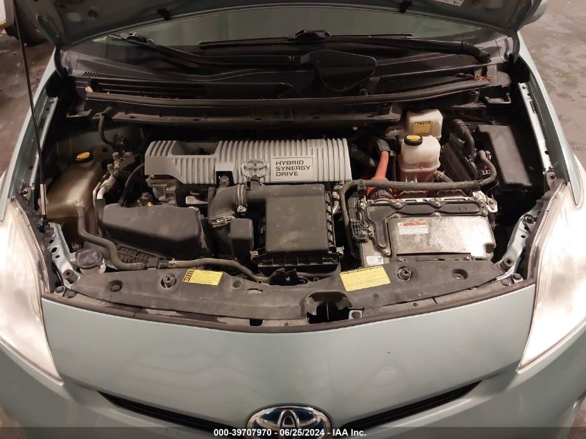 2012 Toyota Prius Two VIN: JTDKN3DU4C1535355 Lot: 39707970