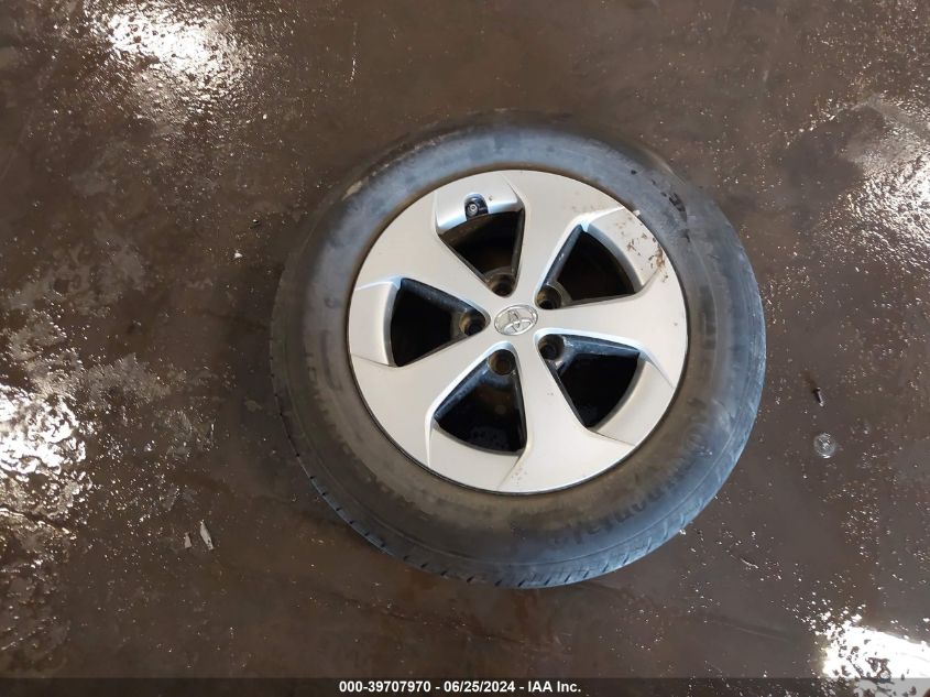 2012 Toyota Prius Two VIN: JTDKN3DU4C1535355 Lot: 39707970