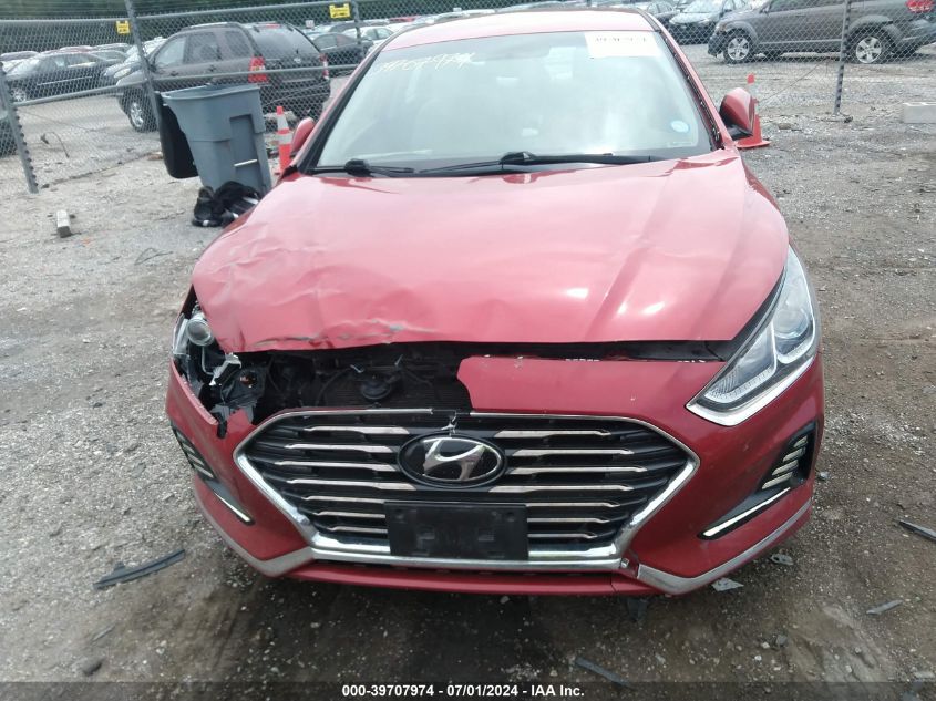 2018 Hyundai Sonata Sel VIN: 5NPE34AF7JH596316 Lot: 39707974