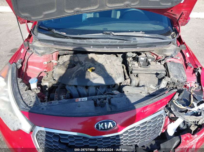 2016 Kia Forte Lx VIN: KNAFX4A64G5508756 Lot: 39707984