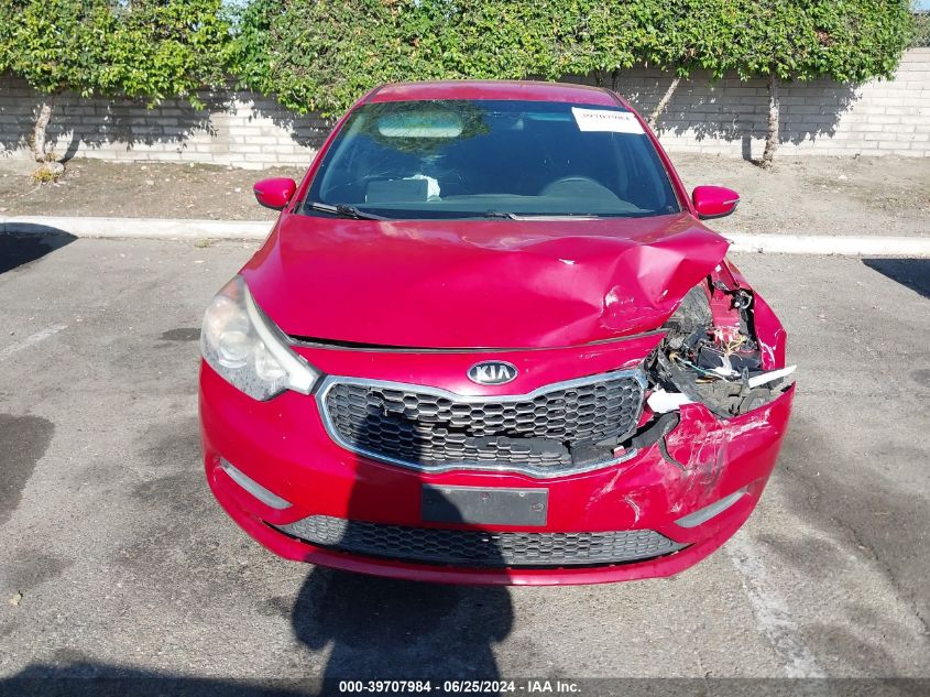 2016 Kia Forte Lx VIN: KNAFX4A64G5508756 Lot: 39707984