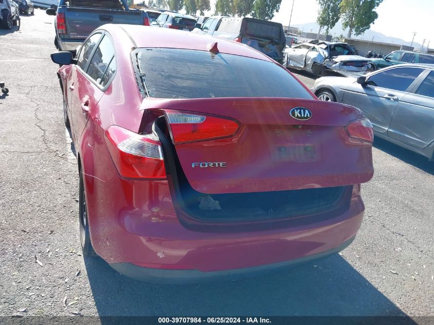 2016 Kia Forte Lx VIN: KNAFX4A64G5508756 Lot: 39707984