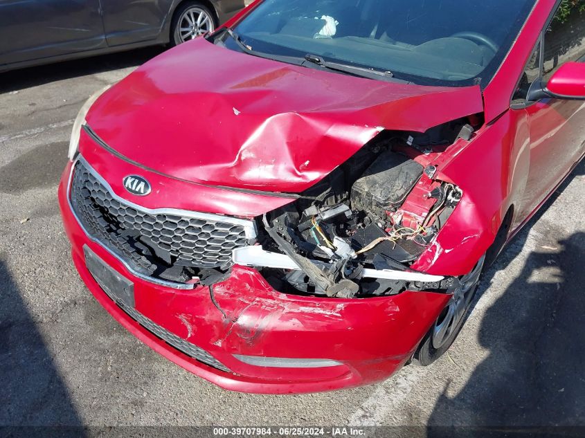 2016 Kia Forte Lx VIN: KNAFX4A64G5508756 Lot: 39707984