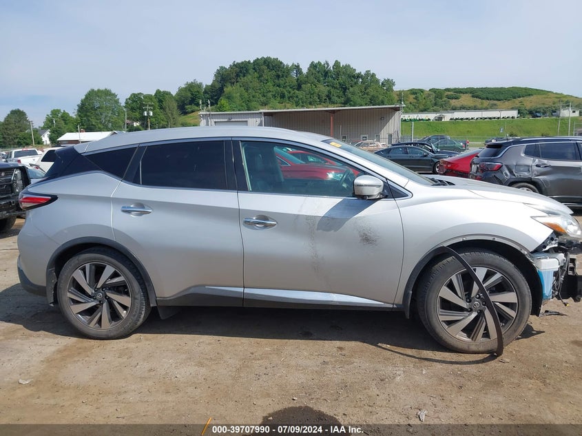 2016 Nissan Murano S/Sl/Sv/Platinum VIN: 5N1AZ2MH4GN124769 Lot: 39707990