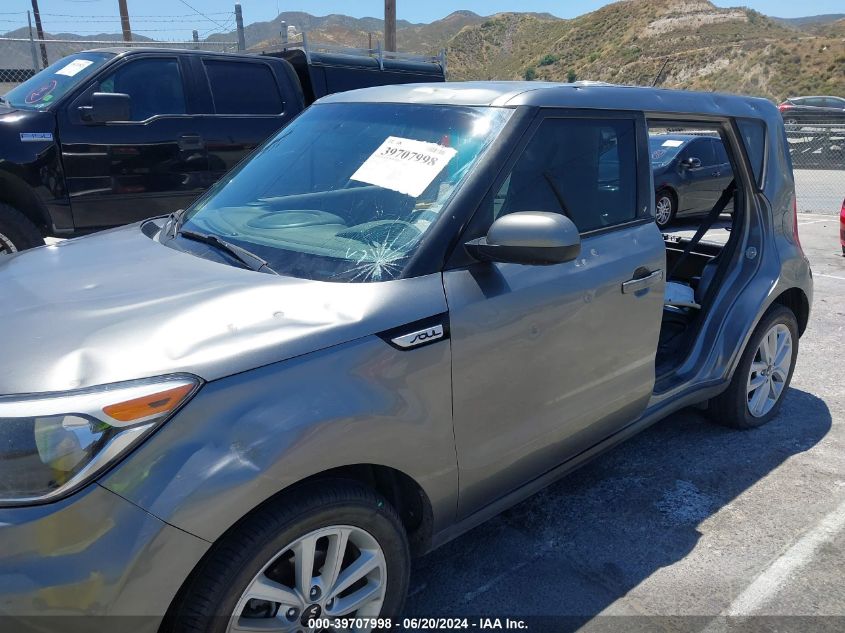 2017 Kia Soul + VIN: KNDJP3A5XH7412215 Lot: 39707998