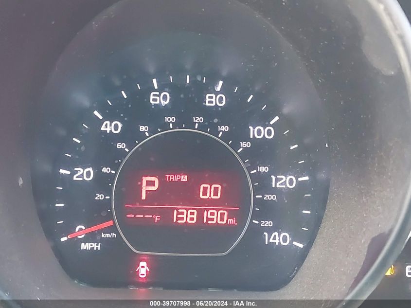 2017 Kia Soul + VIN: KNDJP3A5XH7412215 Lot: 39707998