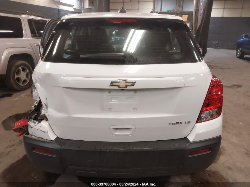 2016 Chevrolet Trax 1Ls VIN: KL7CJKSB9GB757950 Lot: 39708004