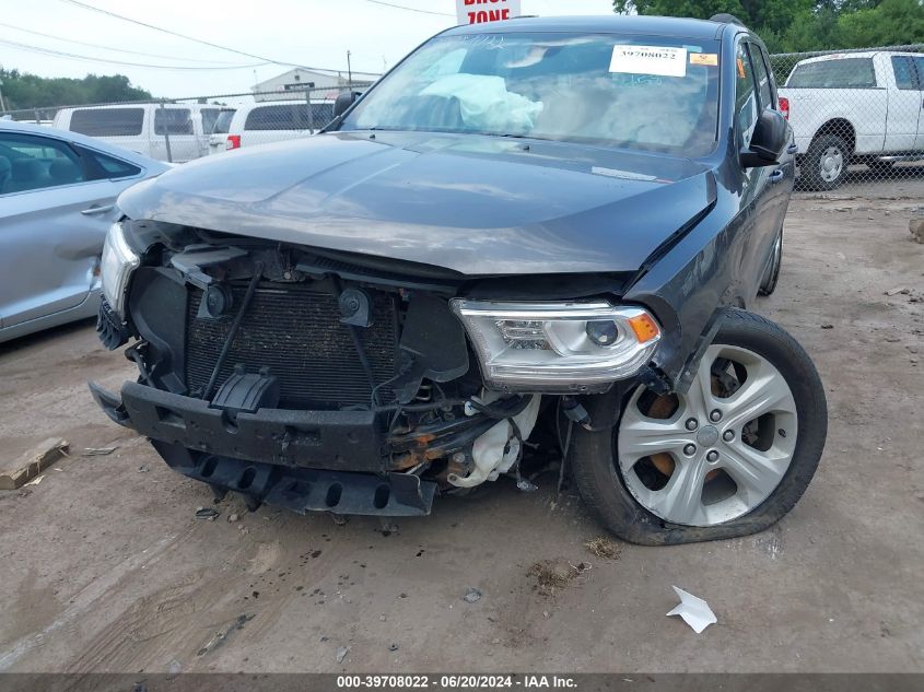 2014 Dodge Durango Sxt VIN: 1C4RDJAG4EC468185 Lot: 39708022