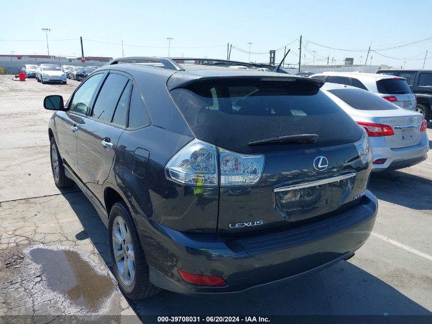 2009 Lexus Rx 350 VIN: 2T2GK31U09C080460 Lot: 39708031