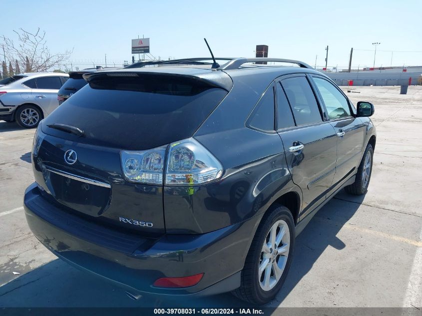 2009 Lexus Rx 350 VIN: 2T2GK31U09C080460 Lot: 39708031