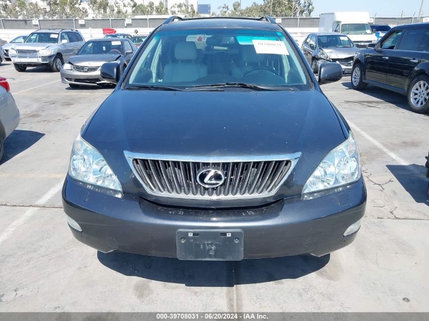 2009 Lexus Rx 350 VIN: 2T2GK31U09C080460 Lot: 39708031