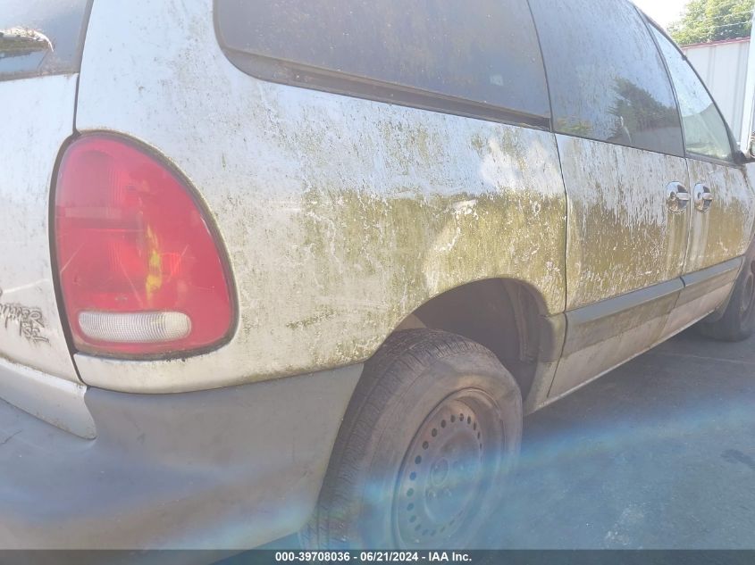 2000 Chrysler Voyager Se VIN: 2C4GJ4536YR693325 Lot: 39708036