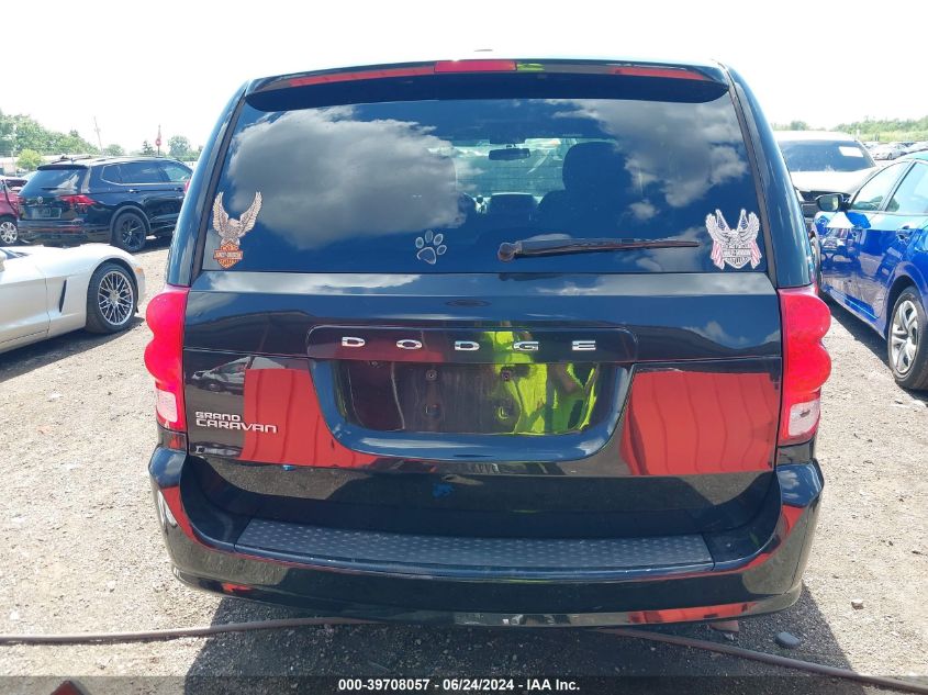 2017 Dodge Grand Caravan Se Plus VIN: 2C4RDGBG9HR834882 Lot: 39708057