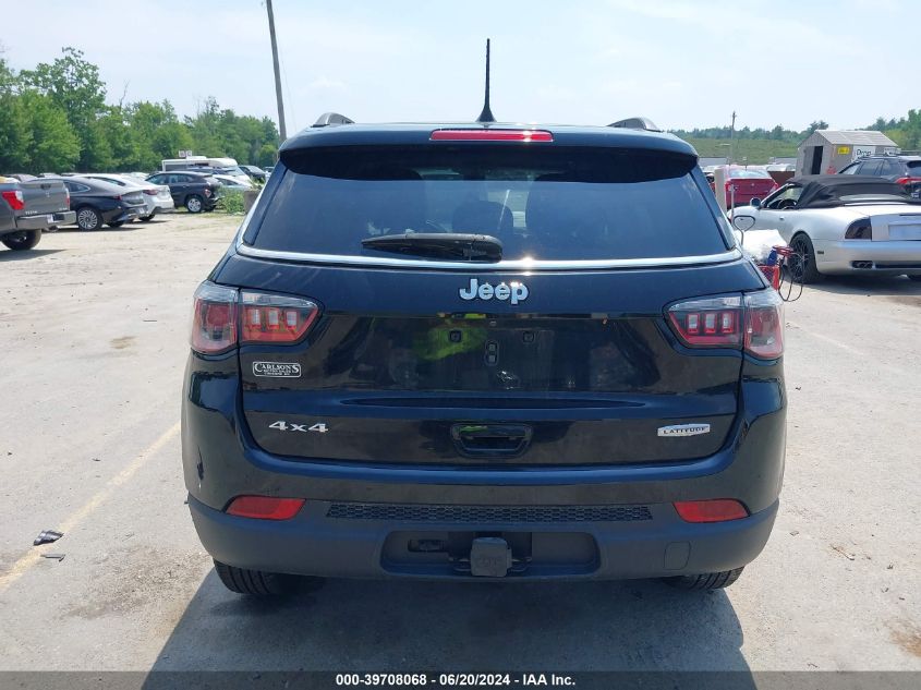 2018 Jeep Compass Latitude 4X4 VIN: 3C4NJDBB3JT179924 Lot: 39708068