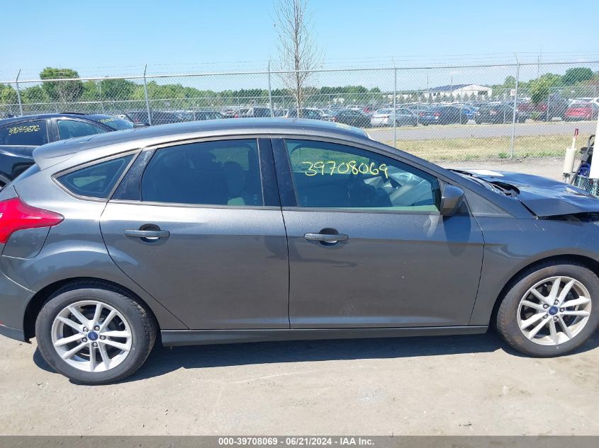 2018 Ford Focus Se VIN: 1FADP3K26JL225431 Lot: 39708069