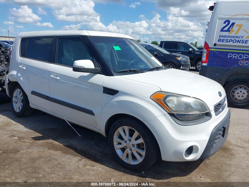 2012 Kia Soul + VIN: KNDJT2A63C7467449 Lot: 39708072
