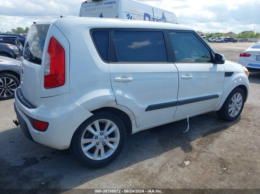 2012 Kia Soul + VIN: KNDJT2A63C7467449 Lot: 39708072