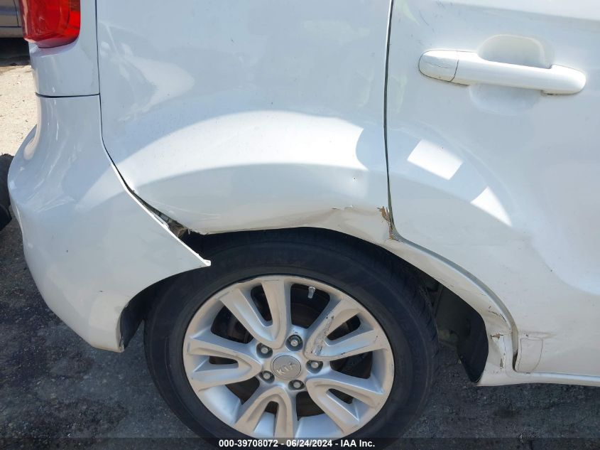 2012 Kia Soul + VIN: KNDJT2A63C7467449 Lot: 39708072