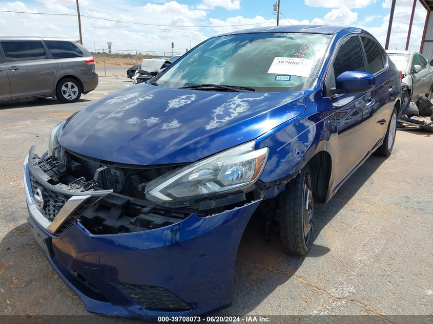 2016 Nissan Sentra S/Sv/Sr/Sl VIN: 3N1AB7APXGY329570 Lot: 39708073