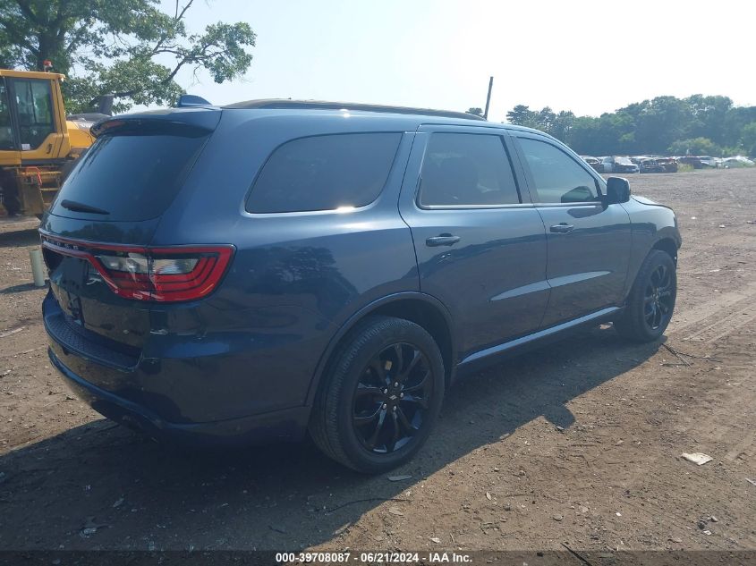 2019 Dodge Durango Gt Plus Awd VIN: 1C4RDJDG6KC700194 Lot: 39708087