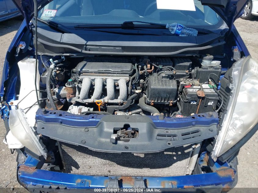 2010 Honda Fit Sport VIN: JHMGE8G44AC013033 Lot: 39708097