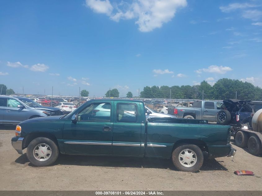 2001 GMC Sierra 1500 Sle VIN: 2GTEC19T811195836 Lot: 39708101