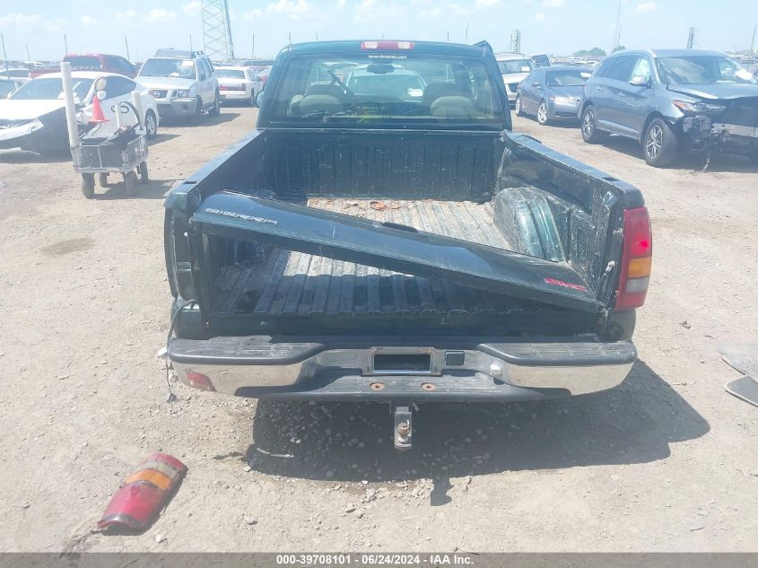 2001 GMC Sierra 1500 Sle VIN: 2GTEC19T811195836 Lot: 39708101