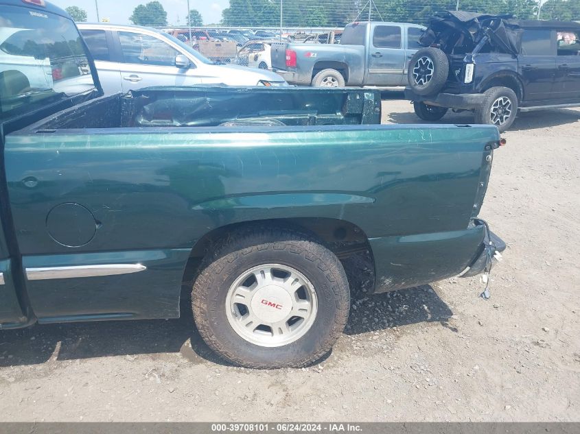 2001 GMC Sierra 1500 Sle VIN: 2GTEC19T811195836 Lot: 39708101