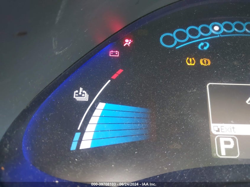 2011 Nissan Leaf Sl VIN: JN1AZ0CP2BT006518 Lot: 39708103