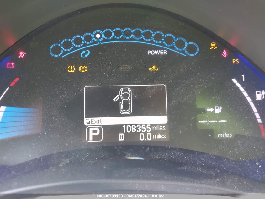 2011 Nissan Leaf Sl VIN: JN1AZ0CP2BT006518 Lot: 39708103