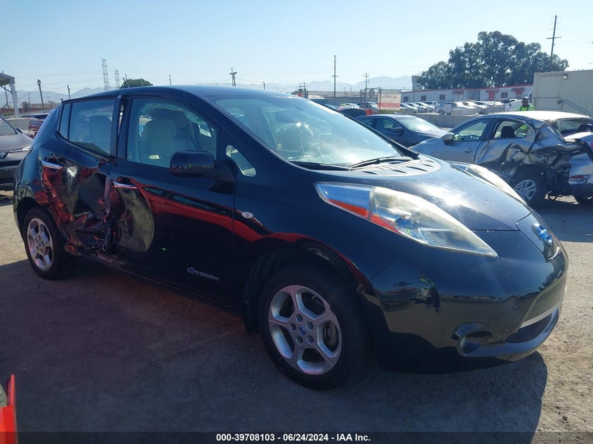 2011 Nissan Leaf Sl VIN: JN1AZ0CP2BT006518 Lot: 39708103