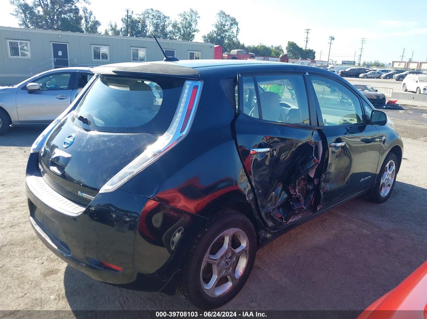 2011 Nissan Leaf Sl VIN: JN1AZ0CP2BT006518 Lot: 39708103