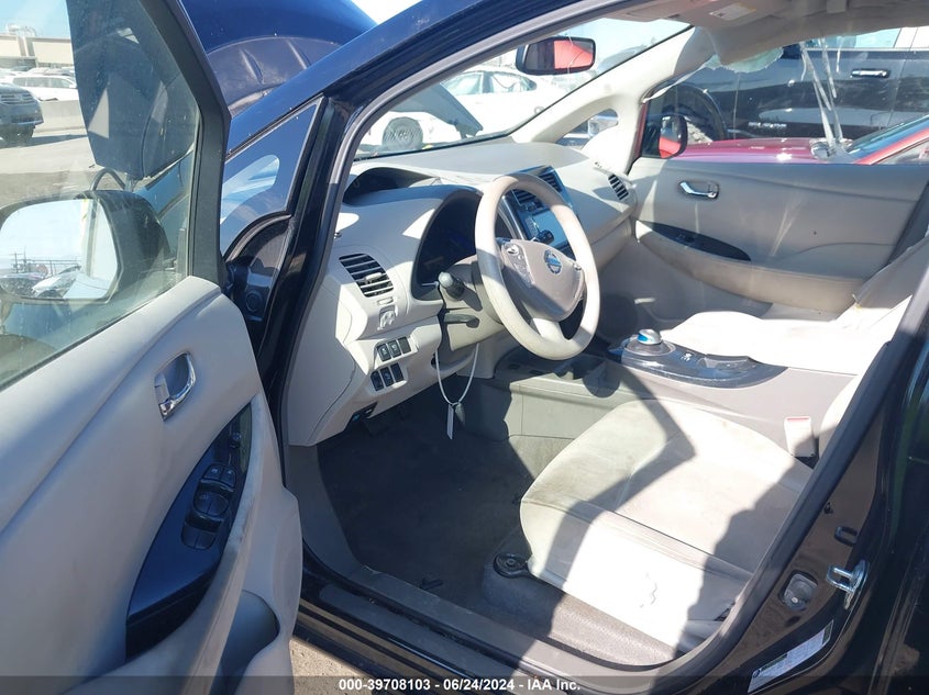 2011 Nissan Leaf Sl VIN: JN1AZ0CP2BT006518 Lot: 39708103