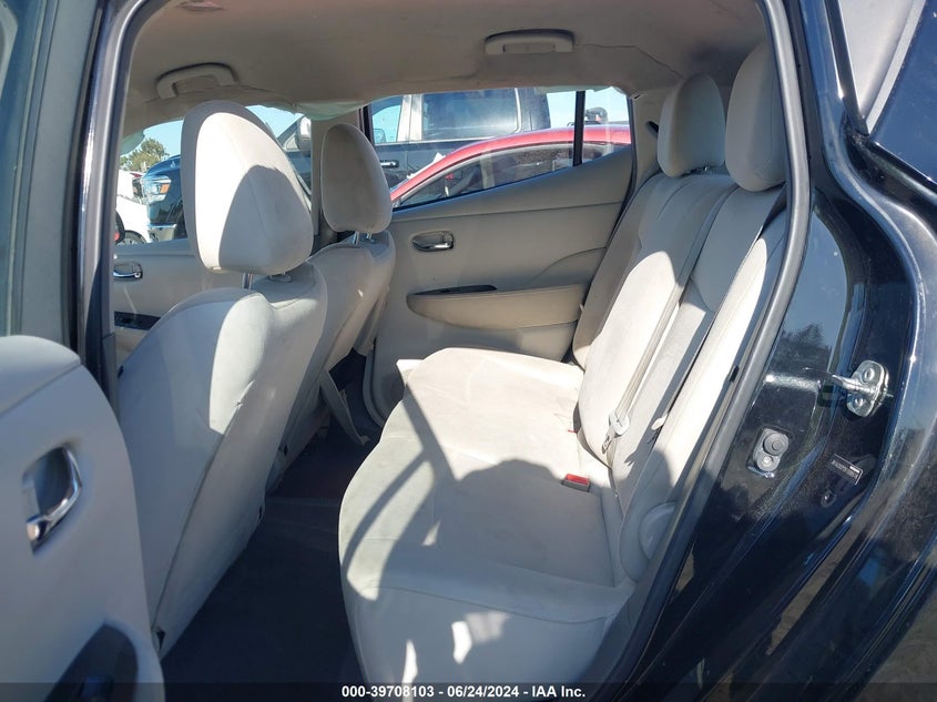 2011 Nissan Leaf Sl VIN: JN1AZ0CP2BT006518 Lot: 39708103