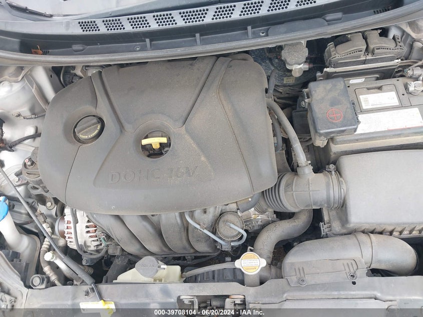 2012 Hyundai Elantra Gls VIN: 5NPDH4AE6CH073425 Lot: 39708104