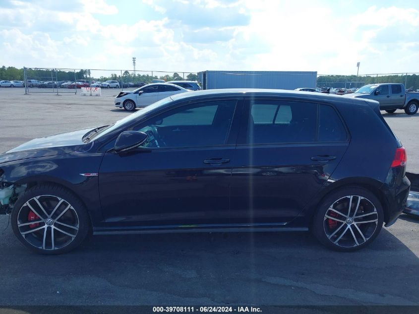 2017 Volkswagen Golf Gti Sport 4-Door VIN: 3VW447AU5HM010349 Lot: 39708111