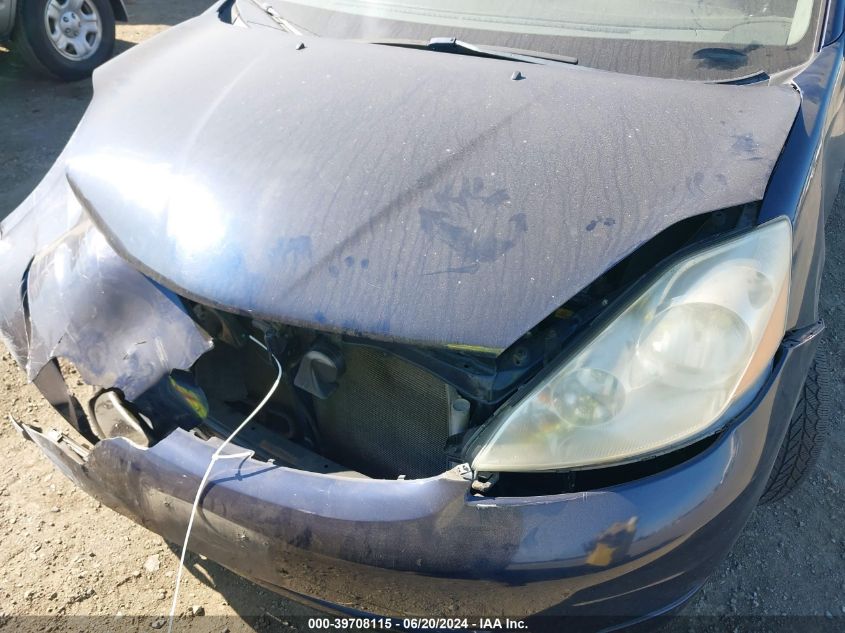 2006 Toyota Sienna Le VIN: 5TDZA23C26S567175 Lot: 39708115