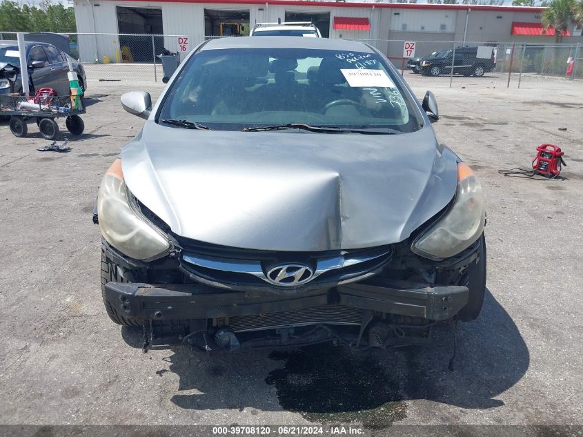 2013 Hyundai Elantra Gls VIN: KMHDH4AE0DU517367 Lot: 39708120