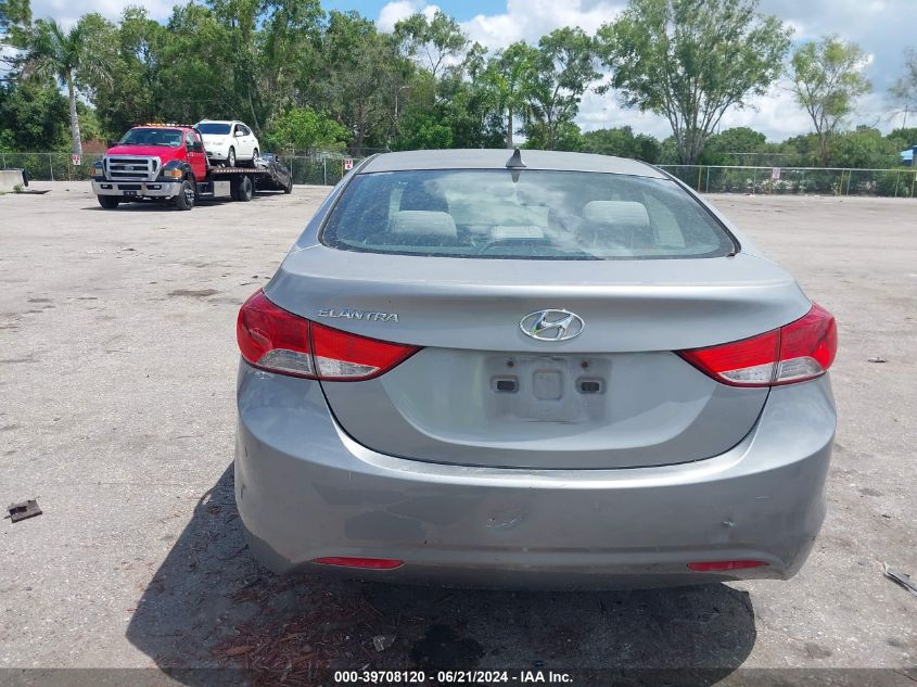 2013 Hyundai Elantra Gls VIN: KMHDH4AE0DU517367 Lot: 39708120