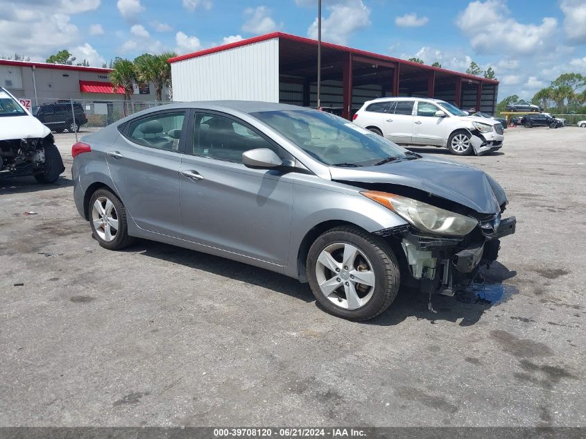 2013 Hyundai Elantra Gls VIN: KMHDH4AE0DU517367 Lot: 39708120