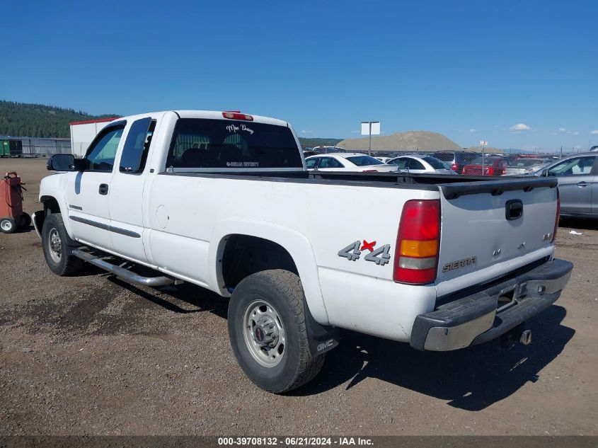 2003 GMC Sierra 2500Hd Sle VIN: 1GTHK29U13E363137 Lot: 39708132