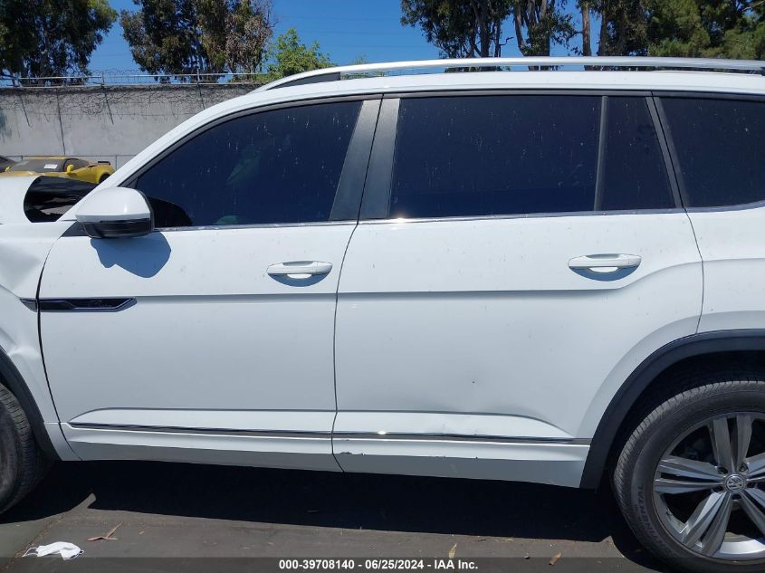 2019 Volkswagen Atlas 3.6L V6 Se W/Technology R-Line VIN: 1V2YR2CA7KC580792 Lot: 39708140