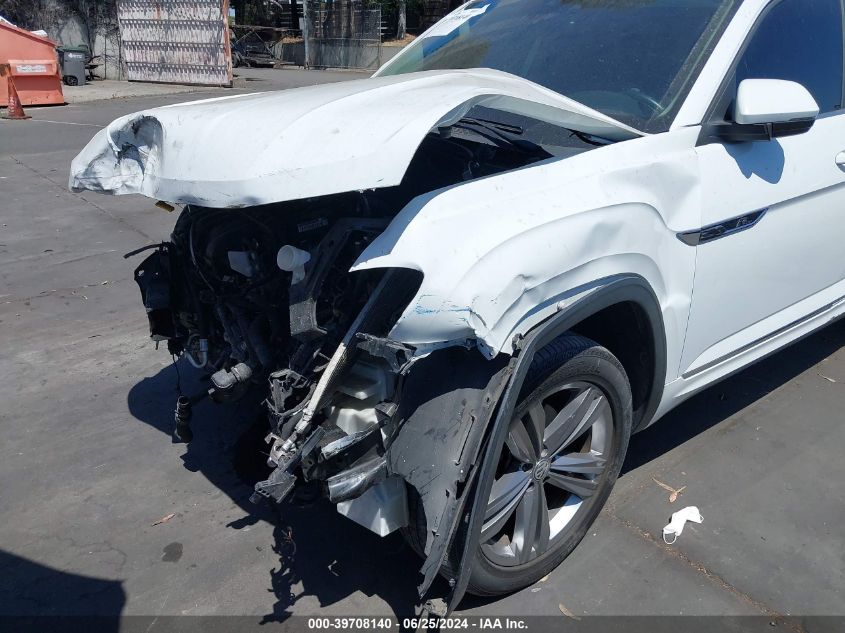 2019 Volkswagen Atlas 3.6L V6 Se W/Technology R-Line VIN: 1V2YR2CA7KC580792 Lot: 39708140