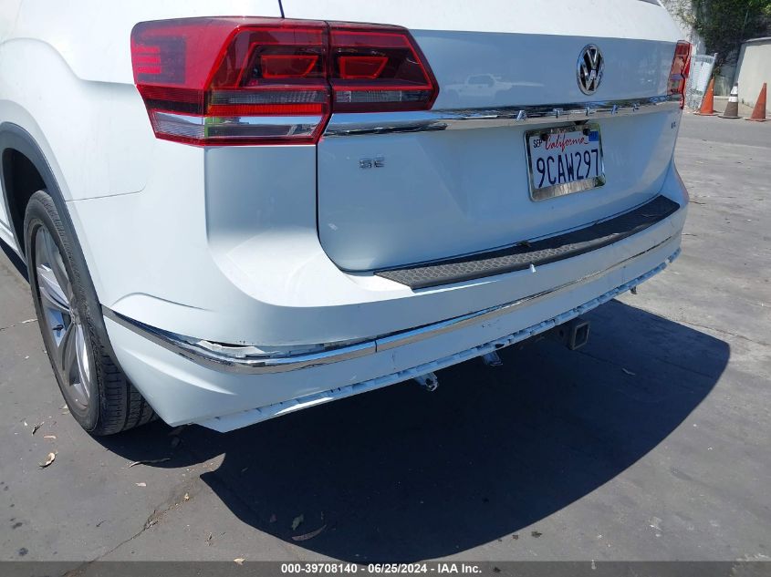 2019 Volkswagen Atlas 3.6L V6 Se W/Technology R-Line VIN: 1V2YR2CA7KC580792 Lot: 39708140