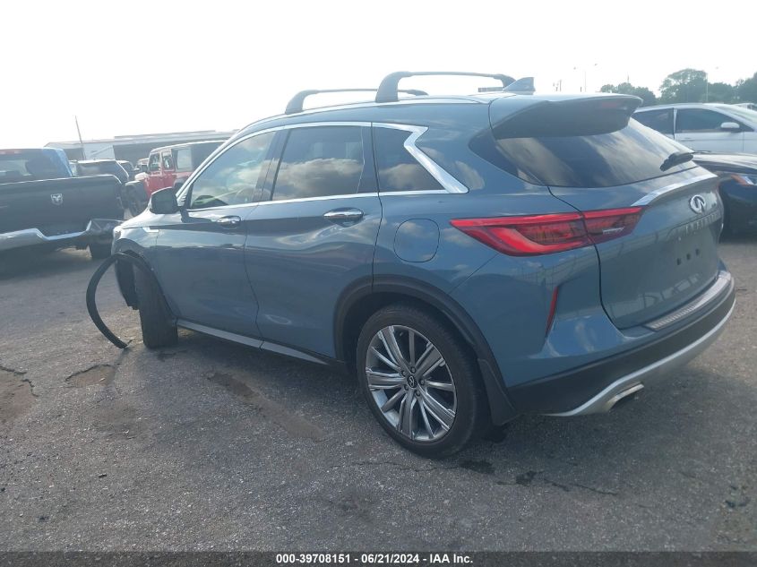 2022 INFINITI QX50 2.0L I4   N(VIN: 3PCAJ5EA1NF120818