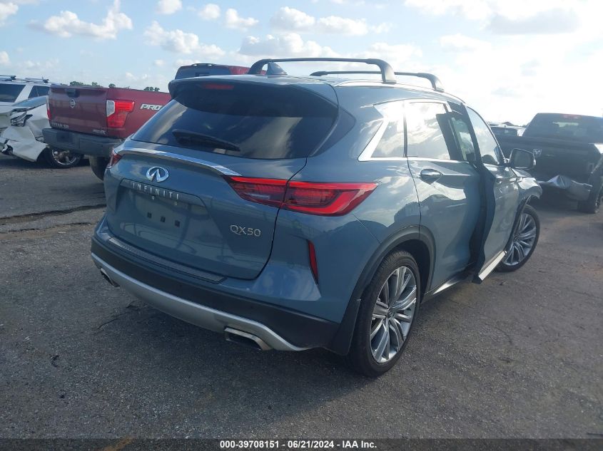 2022 INFINITI QX50 2.0L I4   N(VIN: 3PCAJ5EA1NF120818