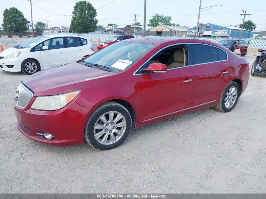 2013 Buick Lacrosse Leather Group VIN: 1G4GC5ER7DF177010 Lot: 39708156