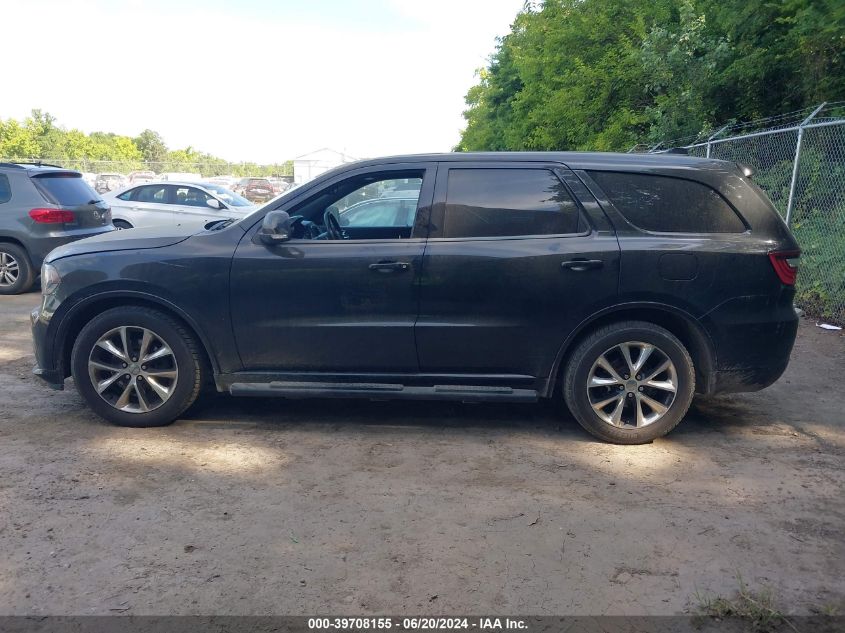2014 Dodge Durango R/T VIN: 1C4SDJCT1EC455602 Lot: 39708155