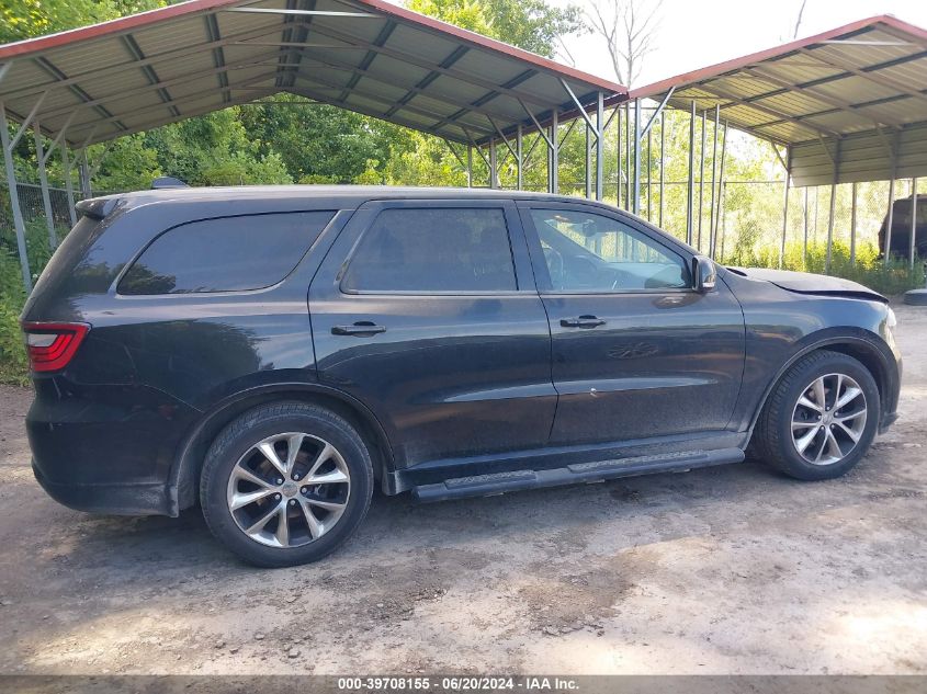 2014 Dodge Durango R/T VIN: 1C4SDJCT1EC455602 Lot: 39708155