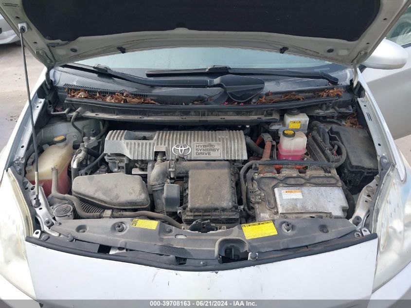 2010 Toyota Prius Ii VIN: JTDKN3DU1A0224596 Lot: 39708163